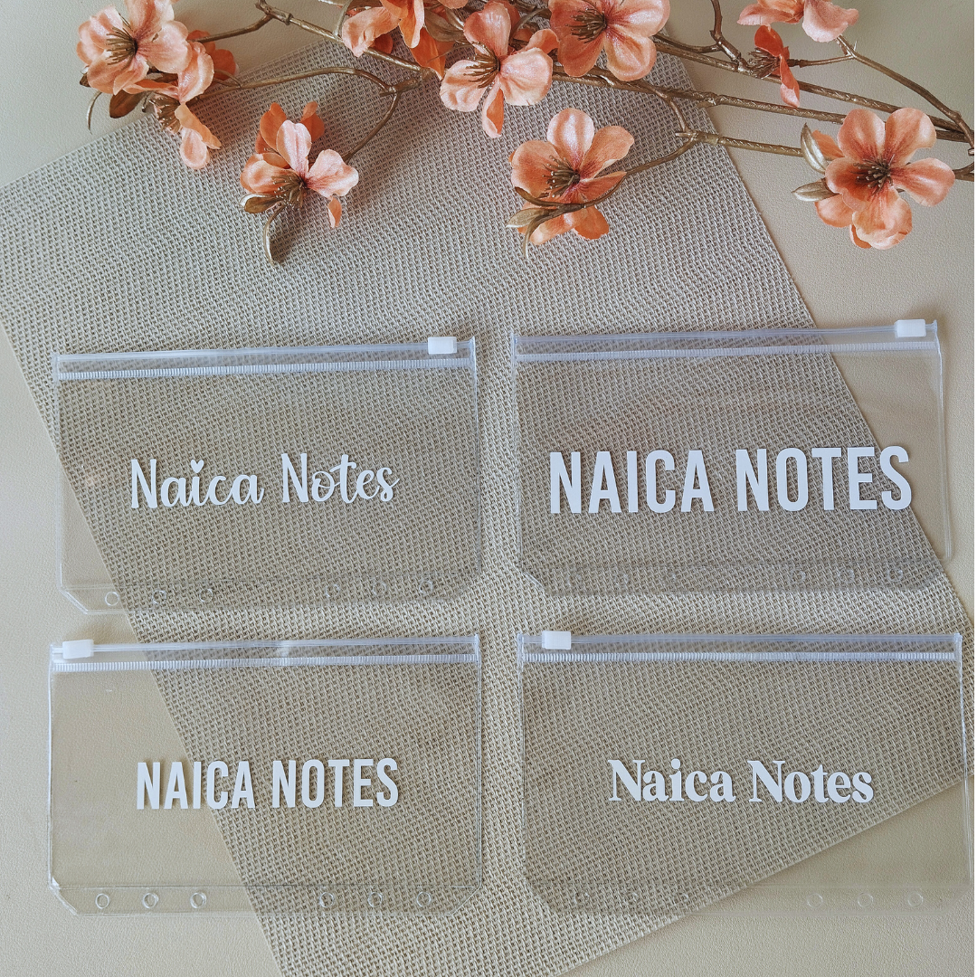 A6 Cash Envelopes + Categorie