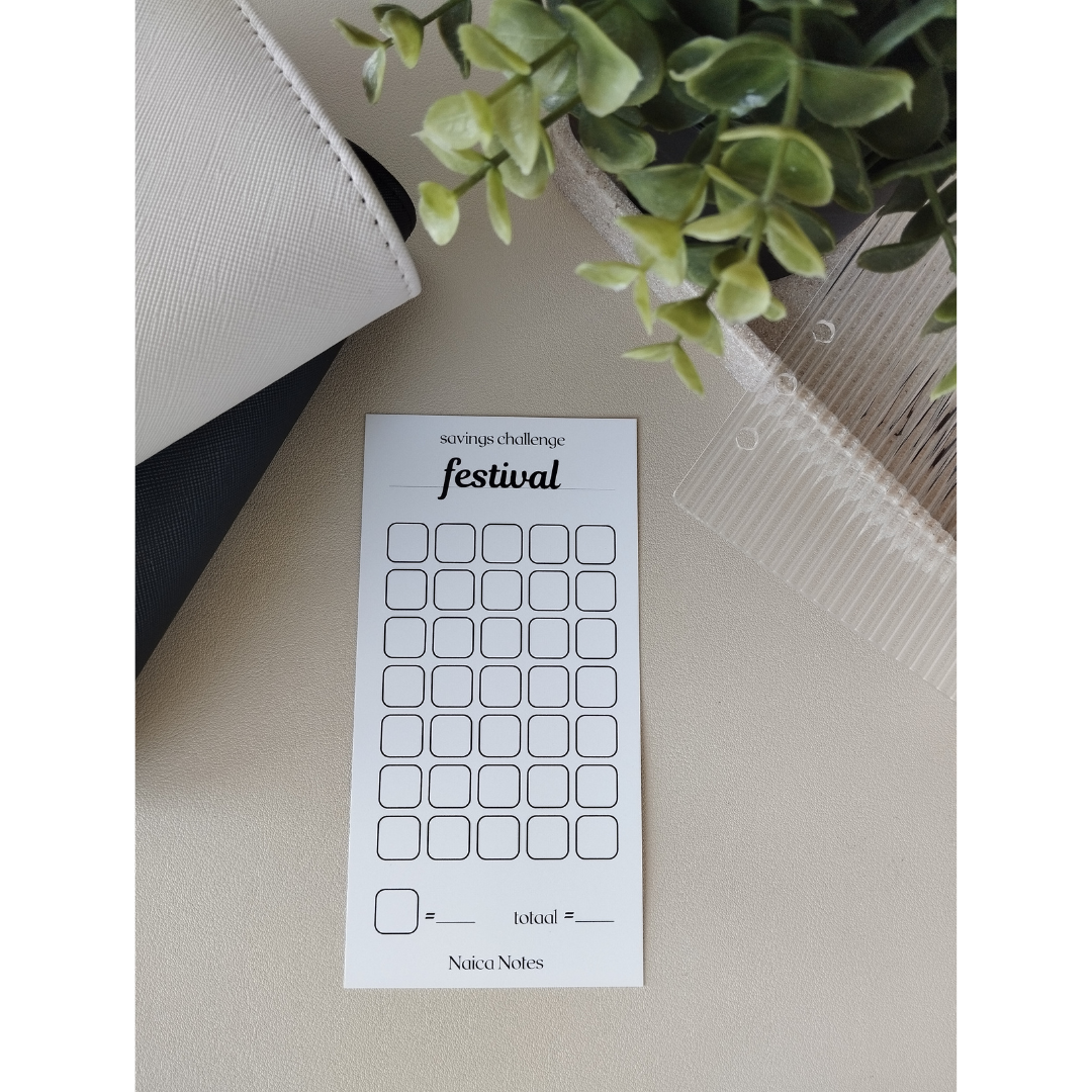 Savings Challenge: Festival