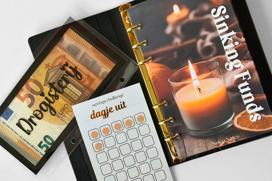 wat is cash stuffing, savings challenge, compacte budget binder , gepersonaliseerd, duurzaam