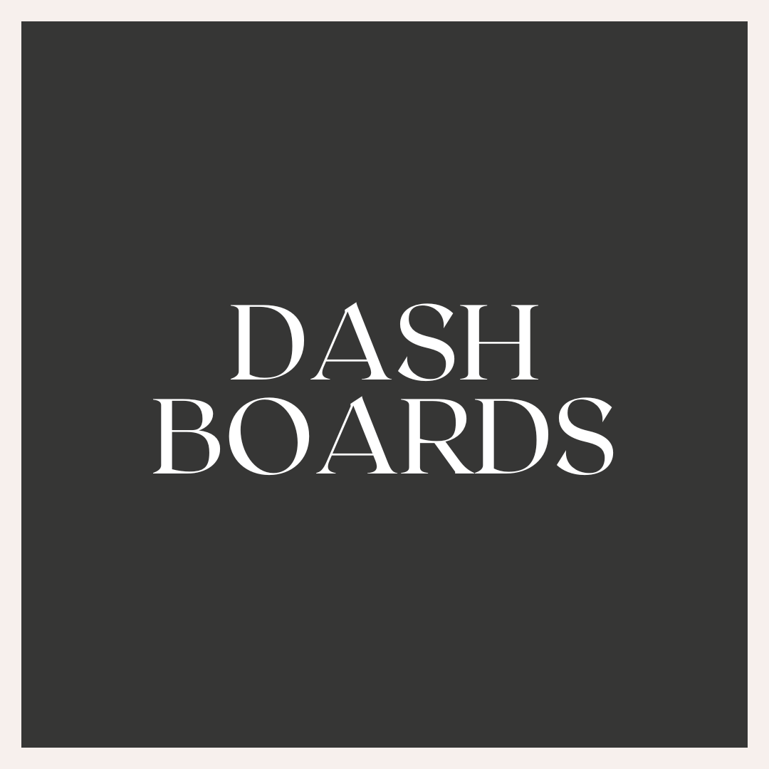 Dashboards