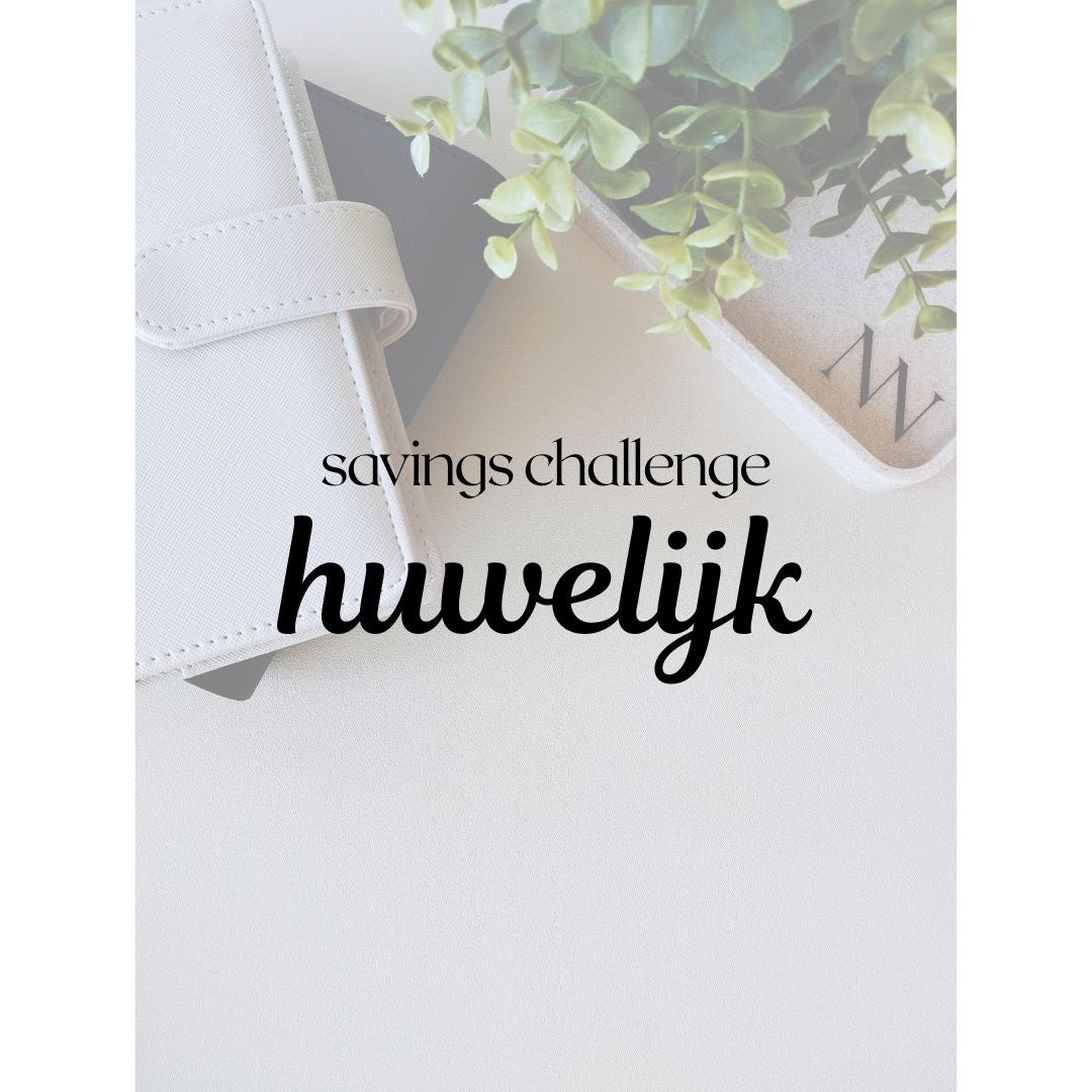 Savings Challenge: Huwelijk