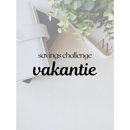 Savings Challenge: Vakantie