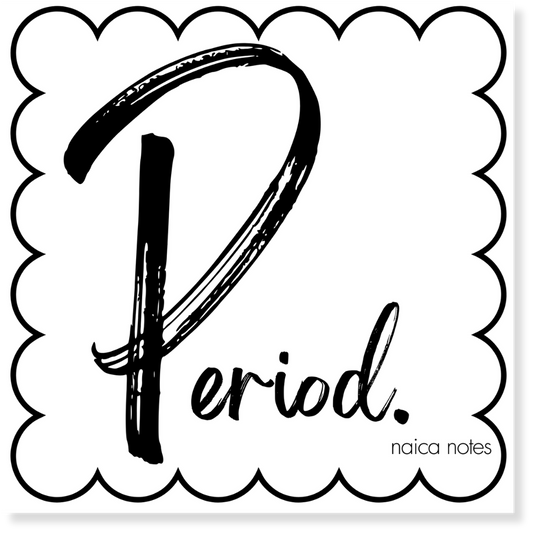 Period.