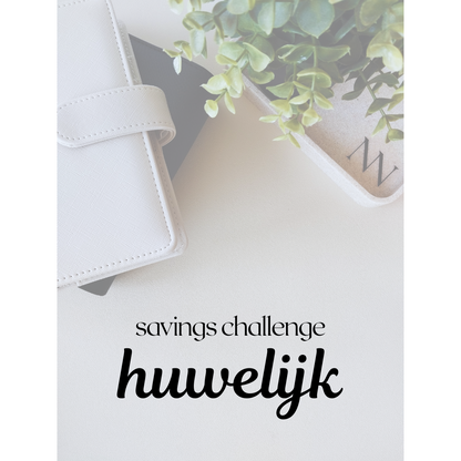 Savings Challenge: Huwelijk