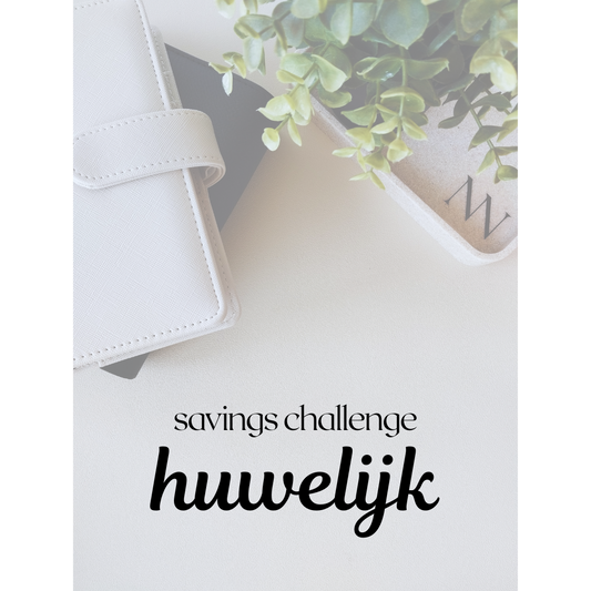 Savings Challenge: Huwelijk