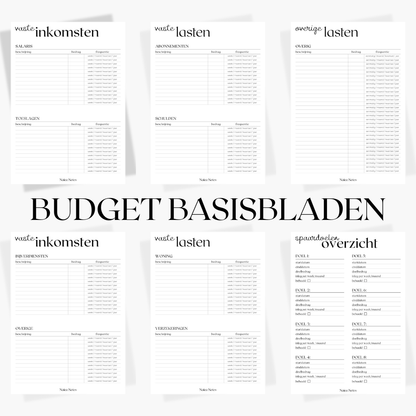 Paycheck Breakdown Notepad