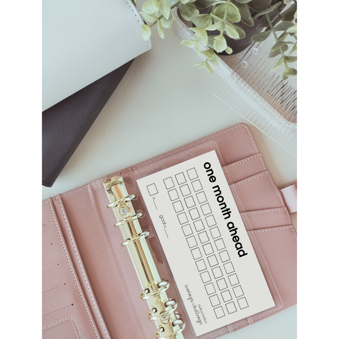 Savings Challenge: One Month Ahead