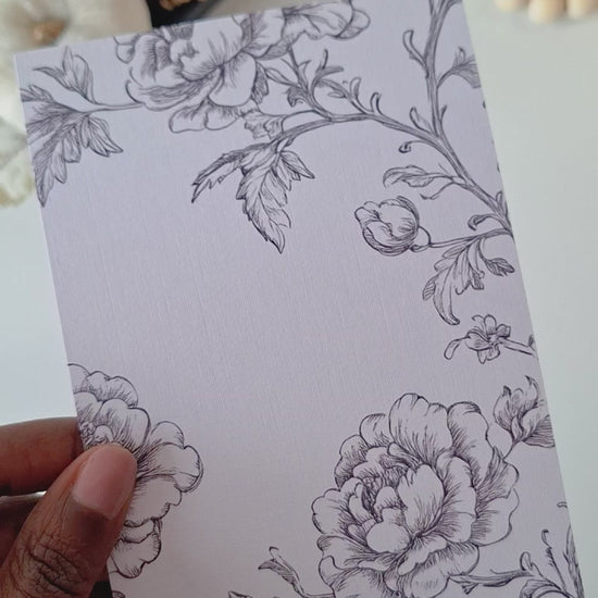 video van de linnen dashboards uit de black & white collection