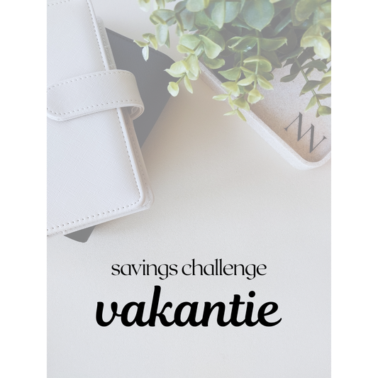 Savings Challenge: Vakantie